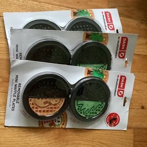 Mini waffle plates